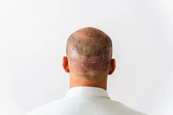 Técnica quirúrgica avanzada utilizada después del injerto de cabello para reposicionar folículos pilosos en pacientes con áreas calvas tratadas.